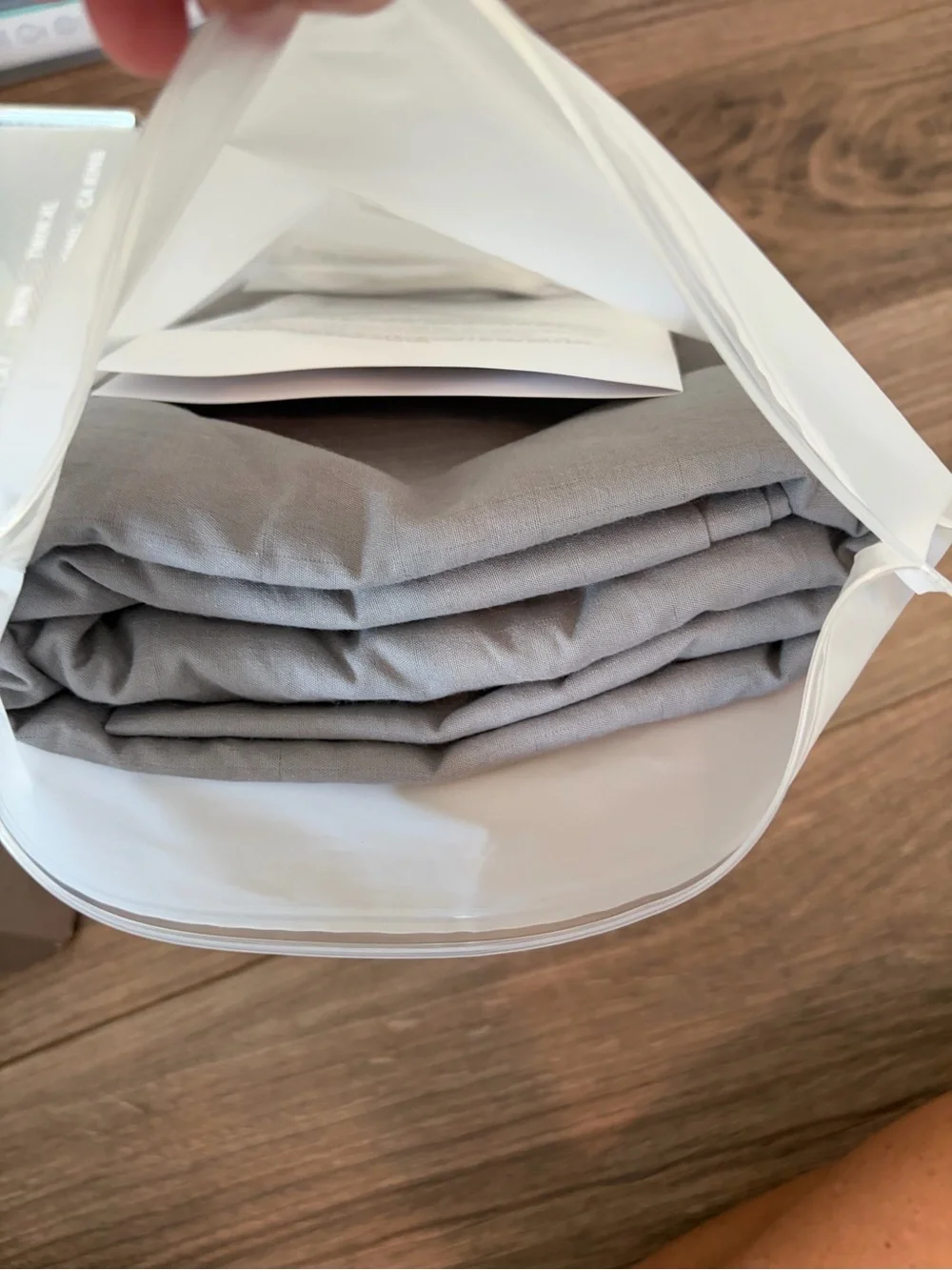 Silver Premium Earthing Bed Sheet - gray